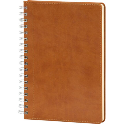 Bağcılar-20x28-TB Spiralli Tarihsiz Defter - Taba, 20 x 28 cm