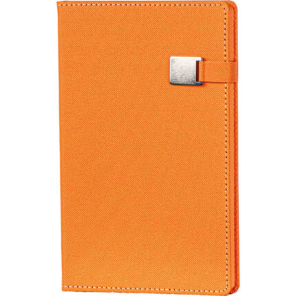 Edremit-T Tarihsiz Defter - Turuncu, 13 x 21 cm